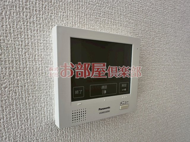 D-room F.京町のセキュリティ|TVモニターホン付で来客時も安心ですね。