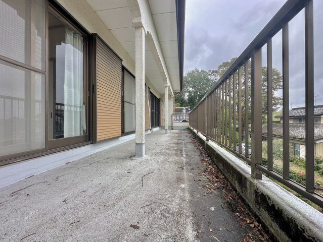 結城市大谷瀬中古物件のバルコニー