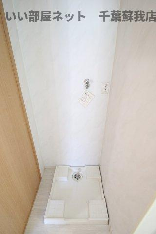 コモドカーサの洗面所|洗濯機置場