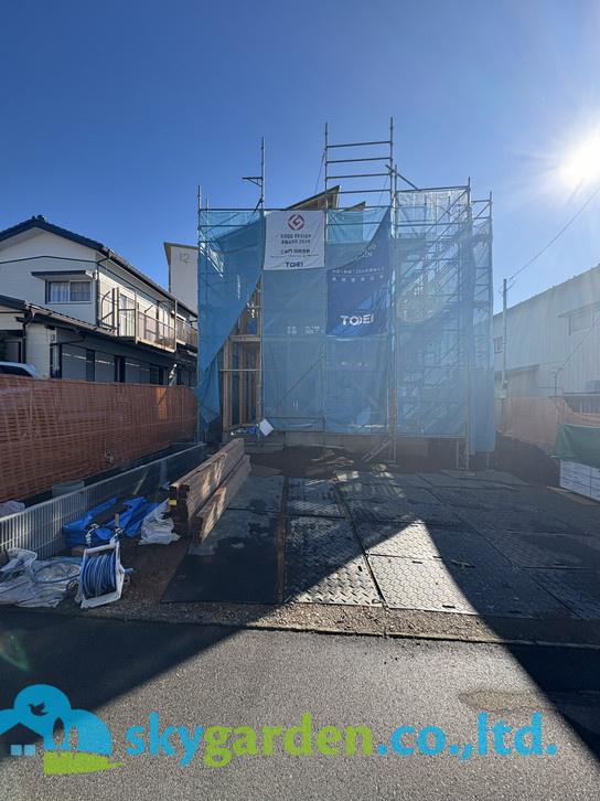 藤沢市打戻　新築戸建　全1棟1号棟の外観