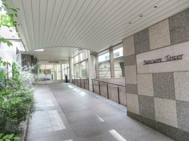 なかのサンクォーレのエントランス