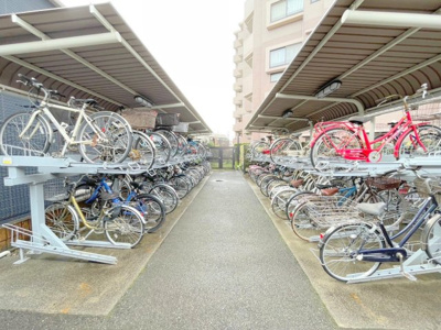【駐輪場】 | レクセルガーデン武蔵砂川