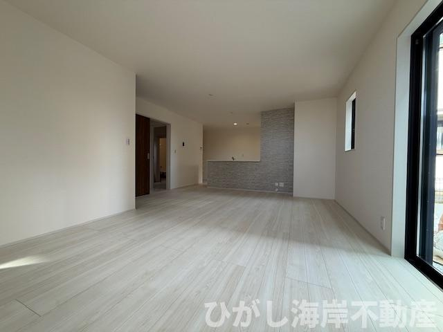 茅ヶ崎市南湖4丁目　新築戸建　全2棟　の居間・リビング|20.2帖　LDK