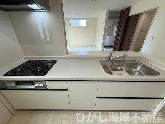 茅ヶ崎市南湖4丁目　新築戸建　全2棟　のキッチン|システムキッチン