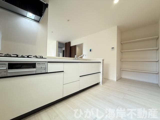 茅ヶ崎市南湖4丁目　新築戸建　全2棟　のキッチン|キッチンスペース