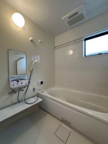 茅ヶ崎市南湖4丁目　新築戸建　全2棟　の浴室|1坪タイプ　ユニットバス