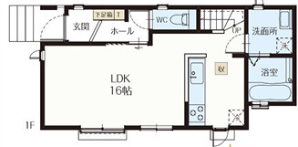 【仲介手数料無料】所沢中新井　全２棟　A号棟　所沢の新築は西武ハウジング