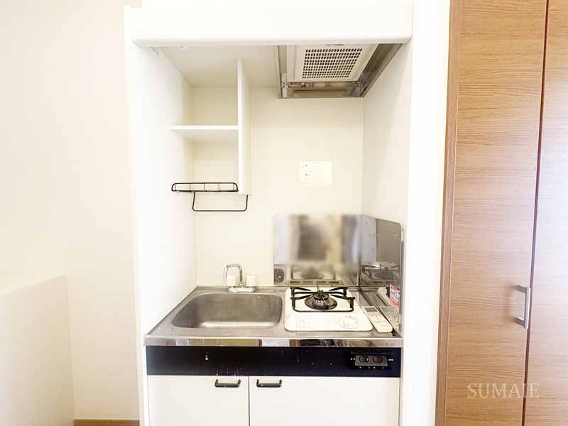 ロイヤル中十条のキッチン|１口ガスコンロのキッチンです