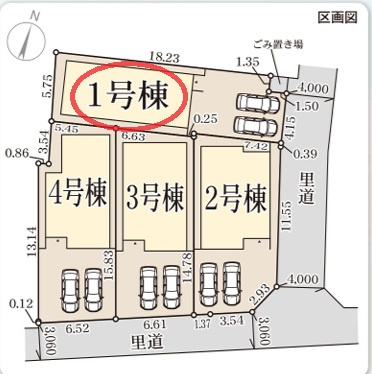 【区画図】 | リーブルガーデン茨木市島３期 | 区画図