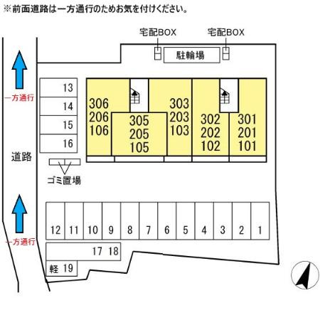 セレブ菊池の区画図