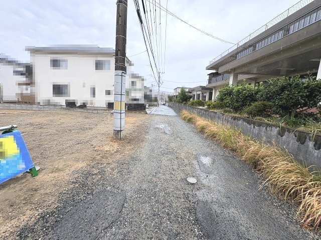 【その他】 | 福岡市南区若久2丁目2期　2号棟（全2棟）【仲介手数料無料・0円】 | 現地写真。前面道路です。