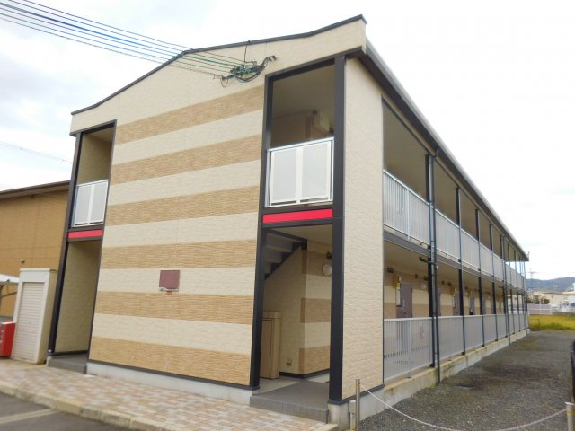 レオパレスパークサイドハイツの外観