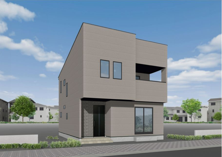 マ・メゾン　佐伯区隅の浜2丁目　№119の完成予想図|色は変更になる可能性があります。