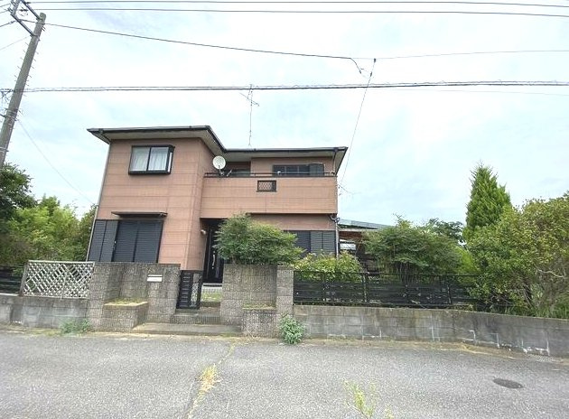 山武郡九十九里町下貝塚　中古戸建の外観|敷地約100坪 自然豊かな環境で家庭菜園やドックランバーベキューが可能です