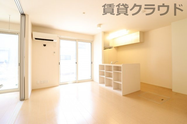 ソレイユⅢの居間・リビング|おしゃれなリビングです