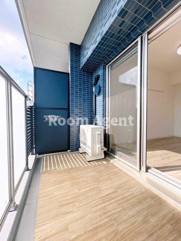 プレサンス名古屋駅ゲートのバルコニー