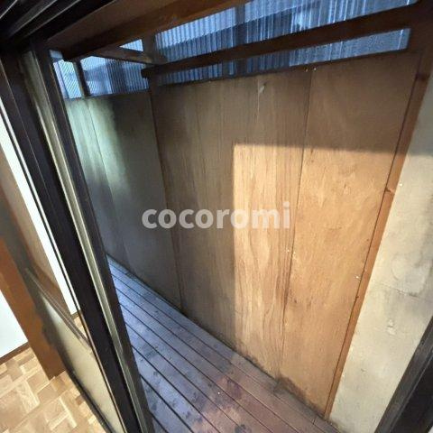 藤阪元町三丁目戸建てのバルコニー