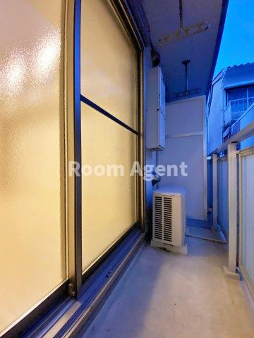 リブリ・砂田橋のバルコニー