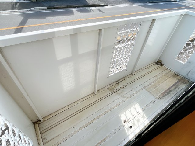 シャネルスィートAのバルコニー