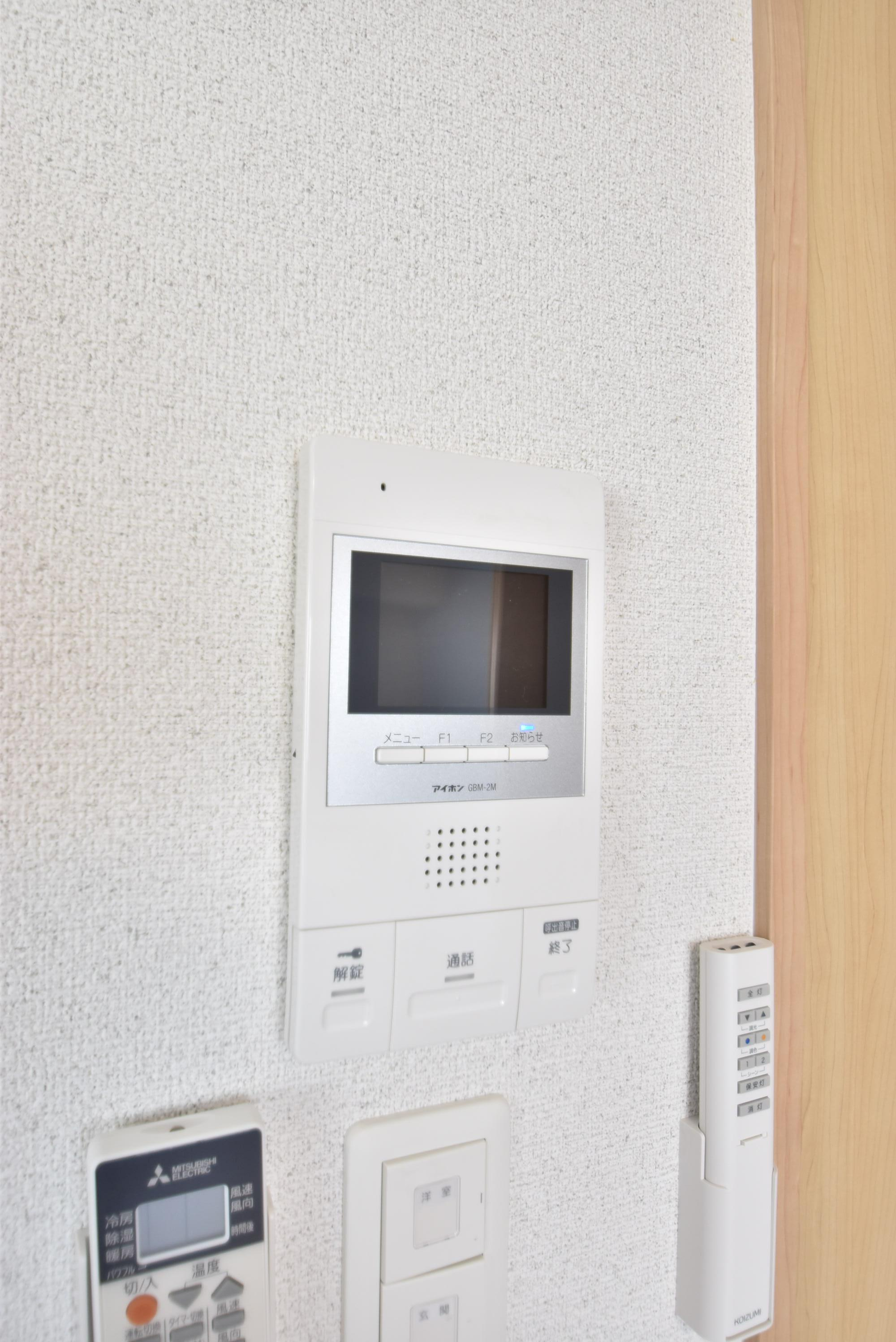 大阪市都島区都島中通２丁目の賃貸マンションのセキュリティ