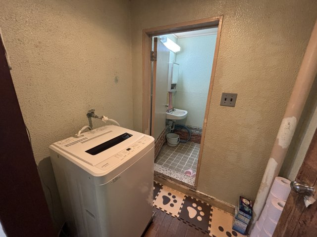寄宮市街地分譲住宅の脱衣所