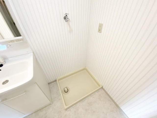 ENOUマンションの洗面所|室内洗濯機置場☆