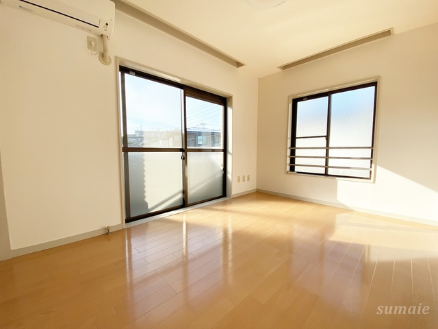 ENOUマンションの洋室|2面採光で換気もしっかり！