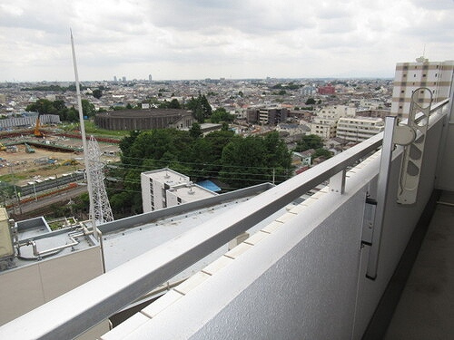 グランド・ガーラ代田橋のその他|バルコニーからの眺望　前回募集時撮影2021年5月