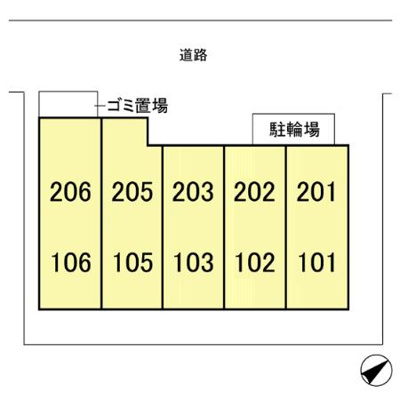 【区画図】 | Kハイム