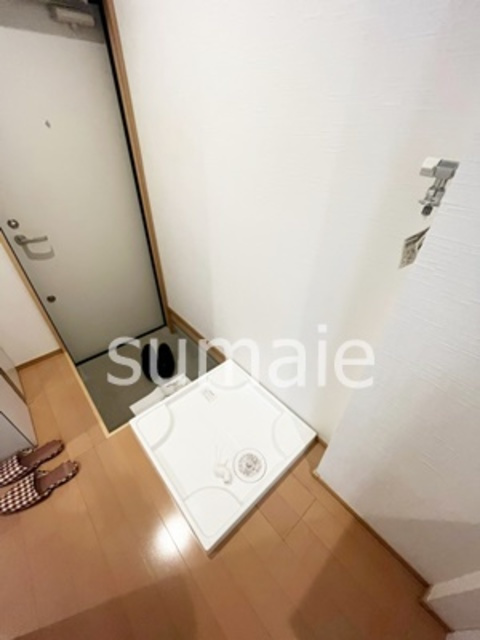 ロフトハウス大宮北の洗面所|室内洗濯機置き場です