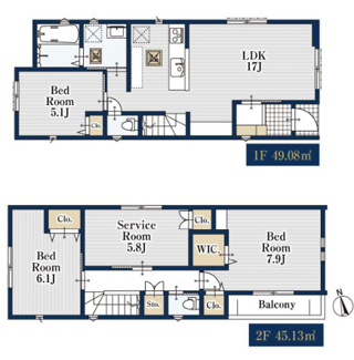  | 【名古屋市緑区漆山1404新築戸建1号棟】✨️仲介手数料無料✨️平子小学校・左京山中学校