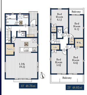  | 【名古屋市緑区漆山1404新築戸建2号棟】✨️仲介手数料無料✨️平子小学校・左京山中学校