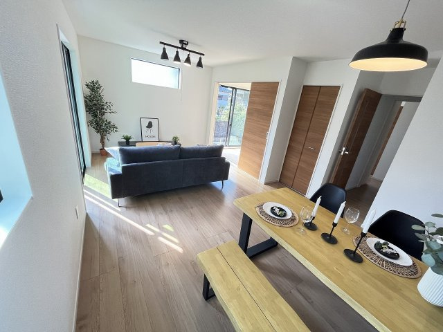 【内装】 | 糟屋郡宇美町桜原1丁目10期・平屋　1号棟（全1棟）【仲介手数料無料・0円】 | 施工例。施工例は完成時と異なる場合があります。