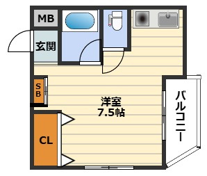 グレイシーF.Kの間取り