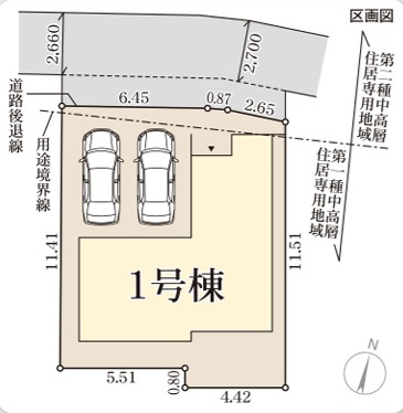 【区画図】 | リーブルガーデン伊丹市南野４期 | 区画図