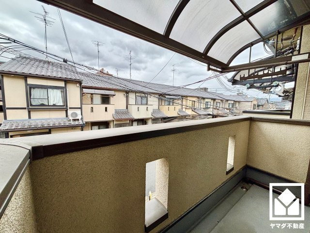 伏見区革屋町のバルコニー