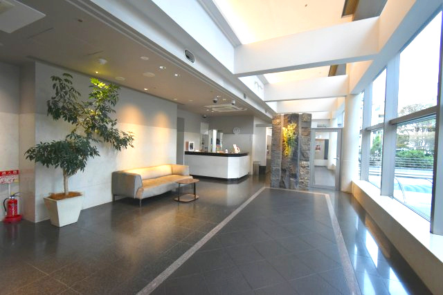 なかのサンクォーレのロビー