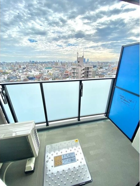 S-RESIDENCE庄内通North☆AD3ヶ月(102.204.501.1403はAD2)☆のバルコニー