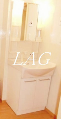 【洗面所】 | クレール由野台 | 独立洗面台です。