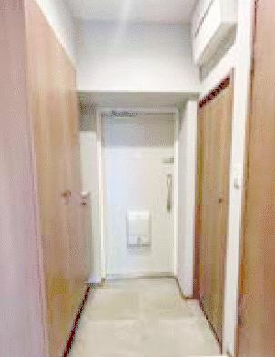 草加スカイハイツの独立洗面台