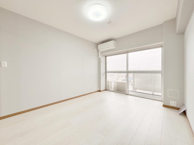 草加スカイハイツの洋室