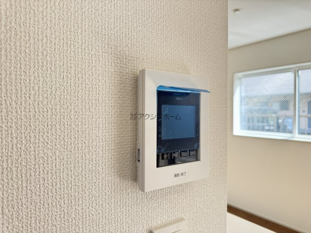 東村山市秋津町4丁目・全7棟　新築一戸建　7号棟の設備|来訪者が確認出来て安心なTVモニター付インターホン