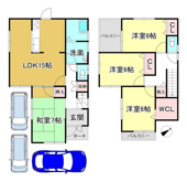 大津市唐崎1丁目30-34　中古戸建の画像