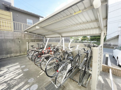 【その他共用部分】 | ブライト・Ｋ | 駐輪場です。