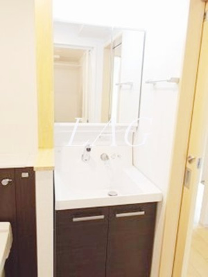 【洗面所】 | ブライト・Ｋ | 独立洗面台です。