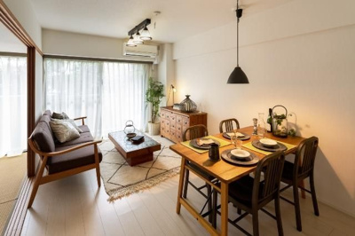 【居間・リビング】 | アーバンパーク常盤台公園Ｄ | 同一仕様