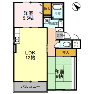 【間取り】 | グッドライフ２１　Ａ