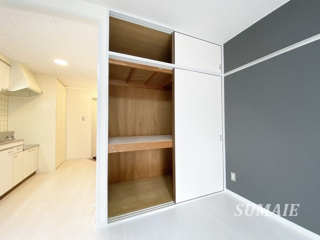 エクセルハイムの収納|奥行のある収納です！