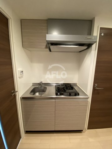 ラグゼ江戸堀のキッチン|ラグゼ江戸堀　２口ガスシステムキッチン