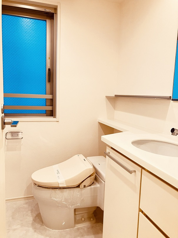 プライムアーバン四谷外苑東のトイレ|※603号室　クリーニング後撮影